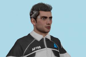 DBH AP700 Detroit, DBH, Become-Human, man, male, people, xna, characters, animated